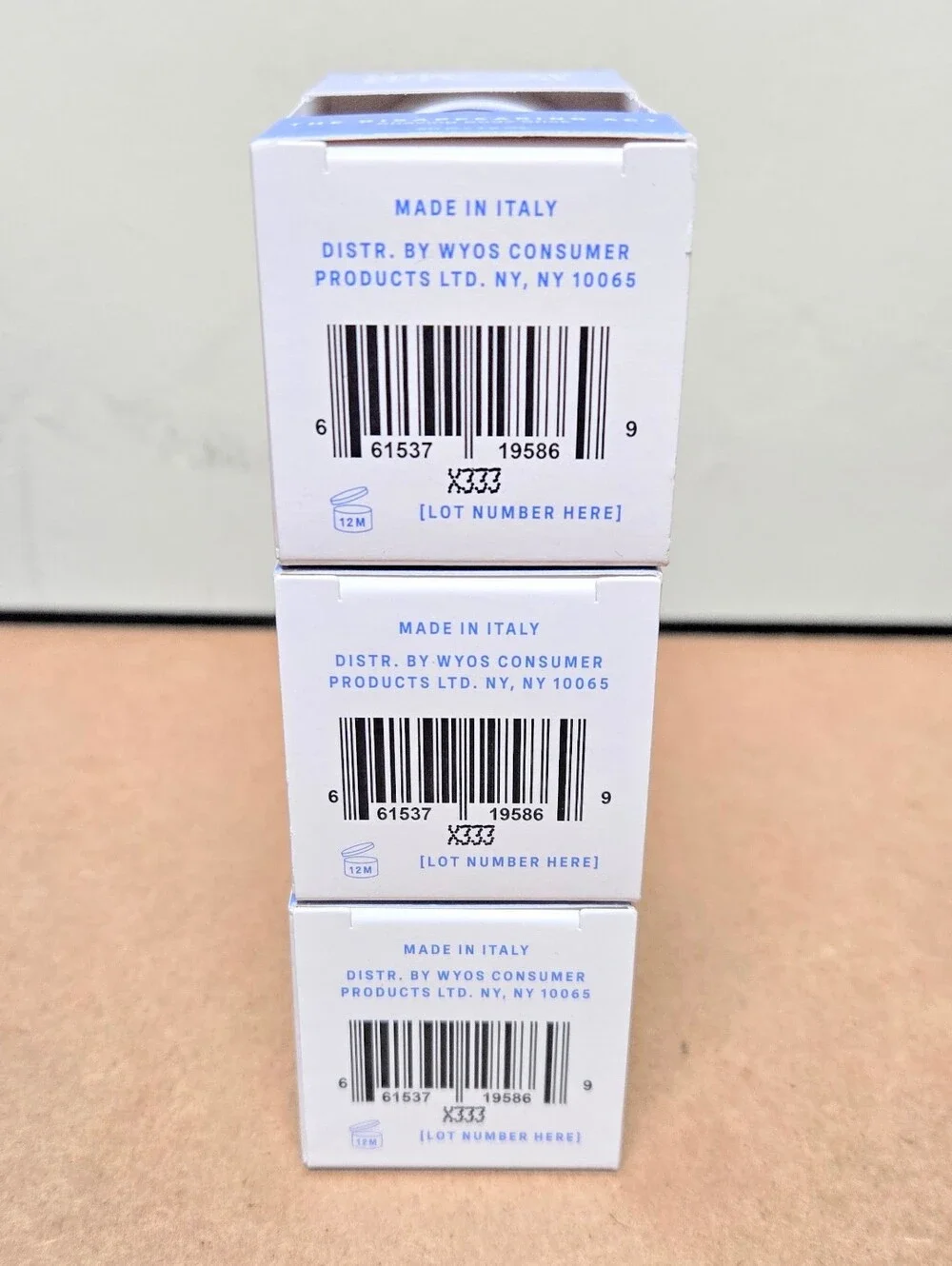 NEW 3-pack WYOS Shaving Cream/Suds Stick - The Disappearing Act -  1.8 Oz